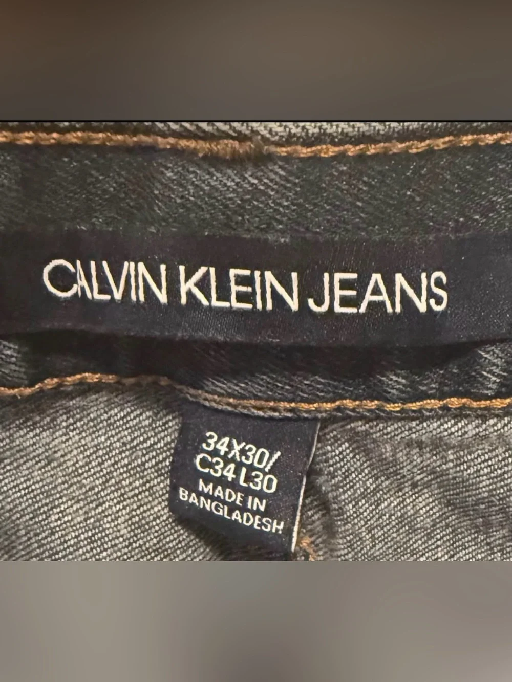 Calvin Klein Jeans Black Skinny Men's Jeans